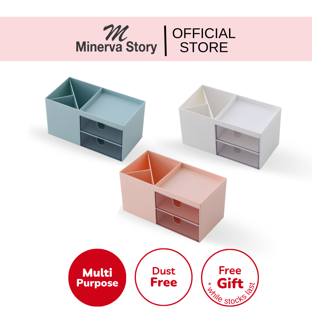 Ins Style Makeup Brush Organizer Storage Box Stationery Organizer Desk Organizer