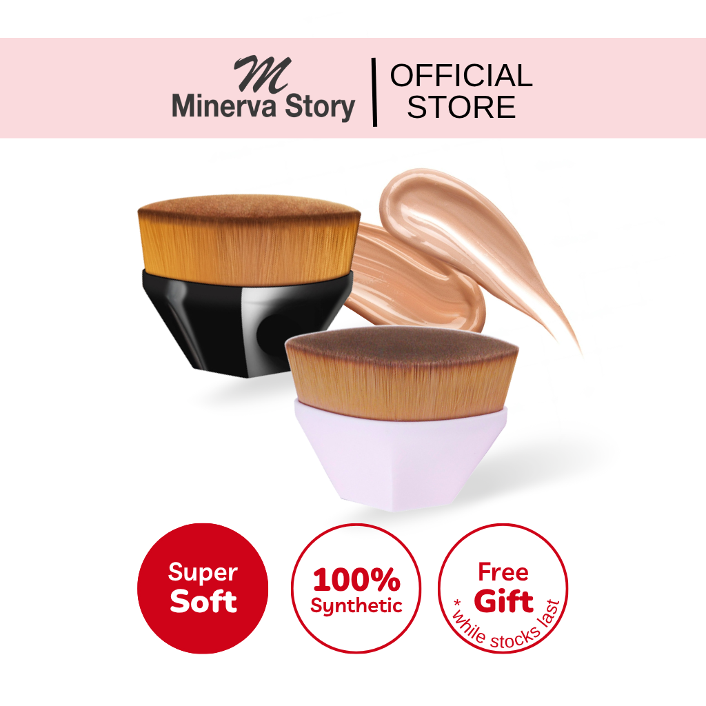Petal Foundation Brush For Beginner/ Kabuki Foundation Brush 55 花瓣粉底刷