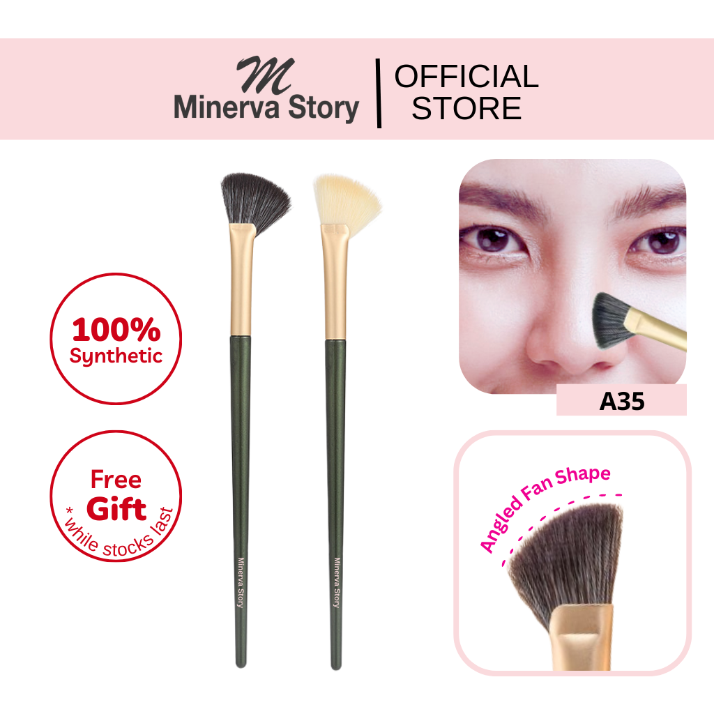 Angled Nose Contour Brush Makeup Brush 半扇形影阴鼻影刷