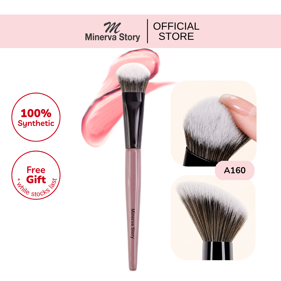 Slope Cheek Blusher Brush 坡形腮红高光刷